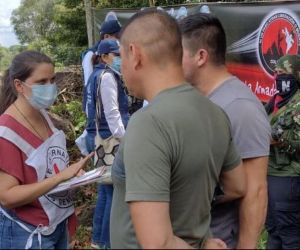 Militares liberados en Arauca.