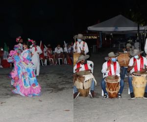 La cultura presente en el acto inaugural. 