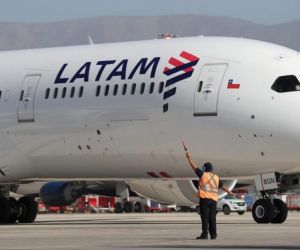 Avión de Latam.