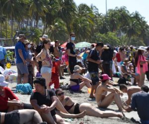 Playa de El Rodadero.