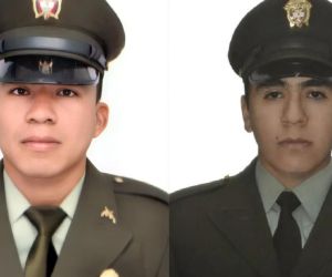 Policías asesinados en el Meta.