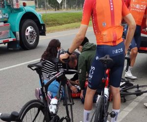 Accidente de Egan Bernal.