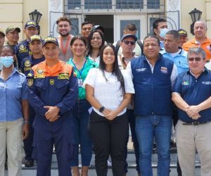 Dimar y otros actores del departamento y el distrito