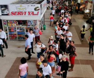 Terminal de transporte de Santa Marta. 