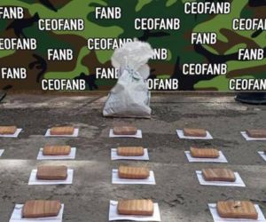 Militares de Venezuela incautaron 10 kilos de marihuana en frontera con Colombia