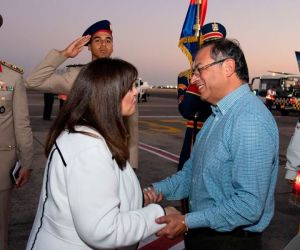 Ana Milena Muñoz y Gustavo Petro