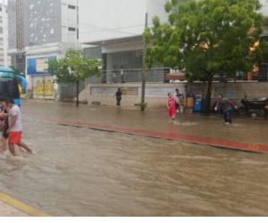 Lluvias en Santa Marta