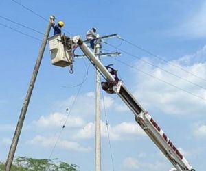 Debido a estos trabajos se presenta una interrupción del servicio de energía.