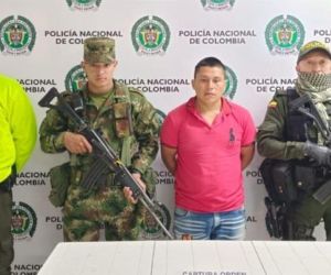 Los elementos de prueba indican que este hombre habría participado en la acción armada contra una patrulla de la Policía Nacional.