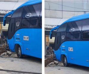 Accidente en la Avenida del Libertador