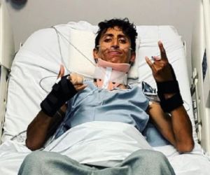 Egan Bernal desde la sala de recuperación 