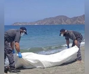 Cuerpo hallado en Playa Salguero.