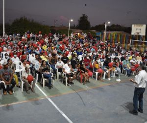 Hernando Guida, durante su paso por el municipio de El Retén.