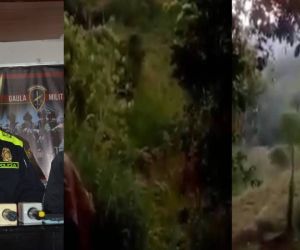 El enfrentamiento se registró en la tarde del lunes.