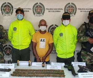  Alias ‘Pochele’ es el presunto caletero del ‘Clan del Golfo’.