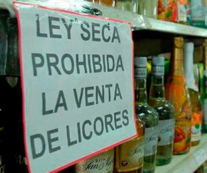 Ley seca en Colombia.