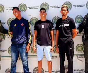  Jhon Jairo Rodríguez Benavides; Pedro Luis Silvera y Daniel Antonio Pire.