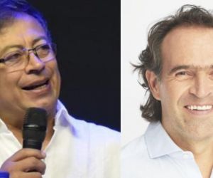 Gustavo Petro y Fico Gutiérrez lideran la intención de voto.