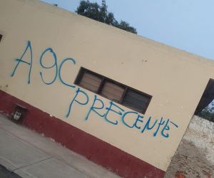 Grafitis de las AGC.