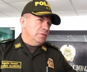 El mayor general Ricardo Augusto Alarcón Campos, director de Antinarcóticos de la Policía Nacional.