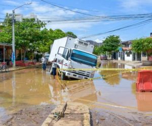 Incidente de vehículo en la avenida Tamacá.