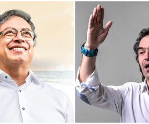 Gustavo Petro y Fico Gutiérrez