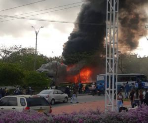 A la cárcel dos personas implicadas en el incendio.