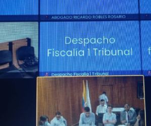 La audiencia se lleva a cabo en estos momentos. 