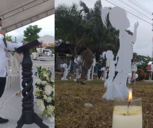 El alcalde Carlos Sierra participó en el acto de conmoración de las víctimas del 18 de mayo del 2014.