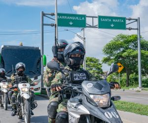 Operativos para garantizar la seguridad en esta zona del país. 