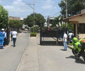 Conjunto residencial donde fueron descubiertas las viviendas.