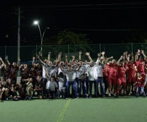 Algunos de los equipos participantes en el torneo.