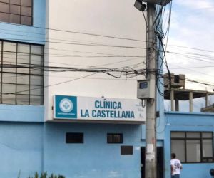 Clínica a donde falleció la víctima