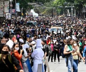 Un terremoto sacude el centro de México. 