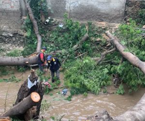 Quebrada Tamacá se desbordó recientemente en Santa Marta.