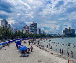 Visitantes en Santa Marta