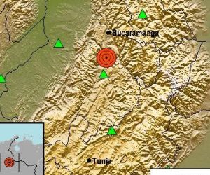 Sismo en Santander.