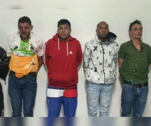 Los seis colombianos asesinados en una cárcel del Ecuador.