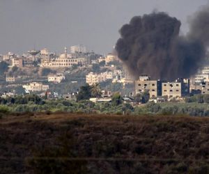 Bombardeos en Gaza.