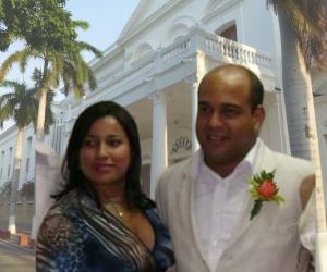 Ana Marta y Diego López Ortega.