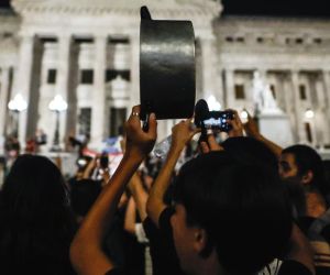 Protestas en Argentina.