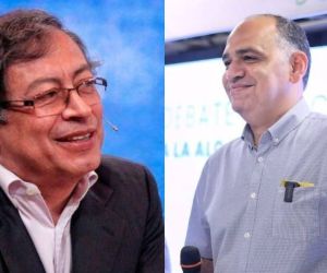 Gustavo Petro y Carlos Pinedo.