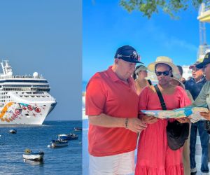 Cruceristas en Santa Marta