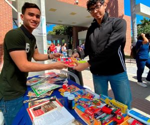 Recolecta de útiles escolares en Unimagdalena