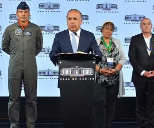 El Ministro de Transporte, Guillermo Reyes.