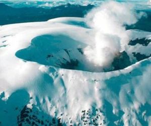 Volcán Nevado del Ruiz.