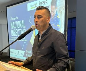 Coronel Daniel Gutiérrez, director del Inpec.