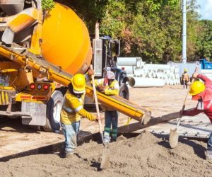 Obras en la 30.