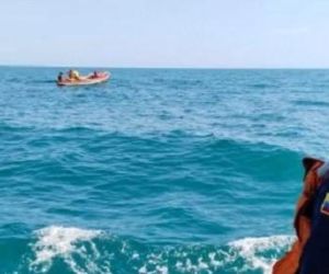 Integrantes de la Armada vigilan la zona de la Alta Guajira