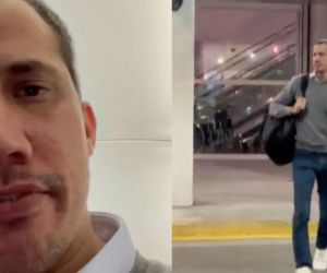 Juan Guaidó resaltó que fue amenazado, y por esa razón salió de Colombia.